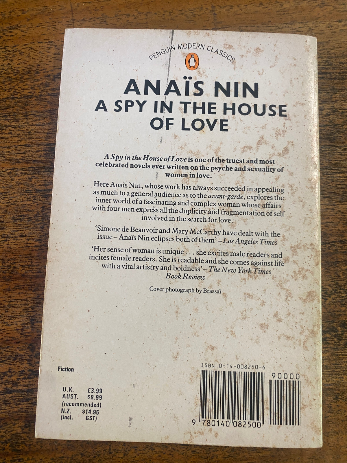 A Spy In The House of Love — Nin, Anais