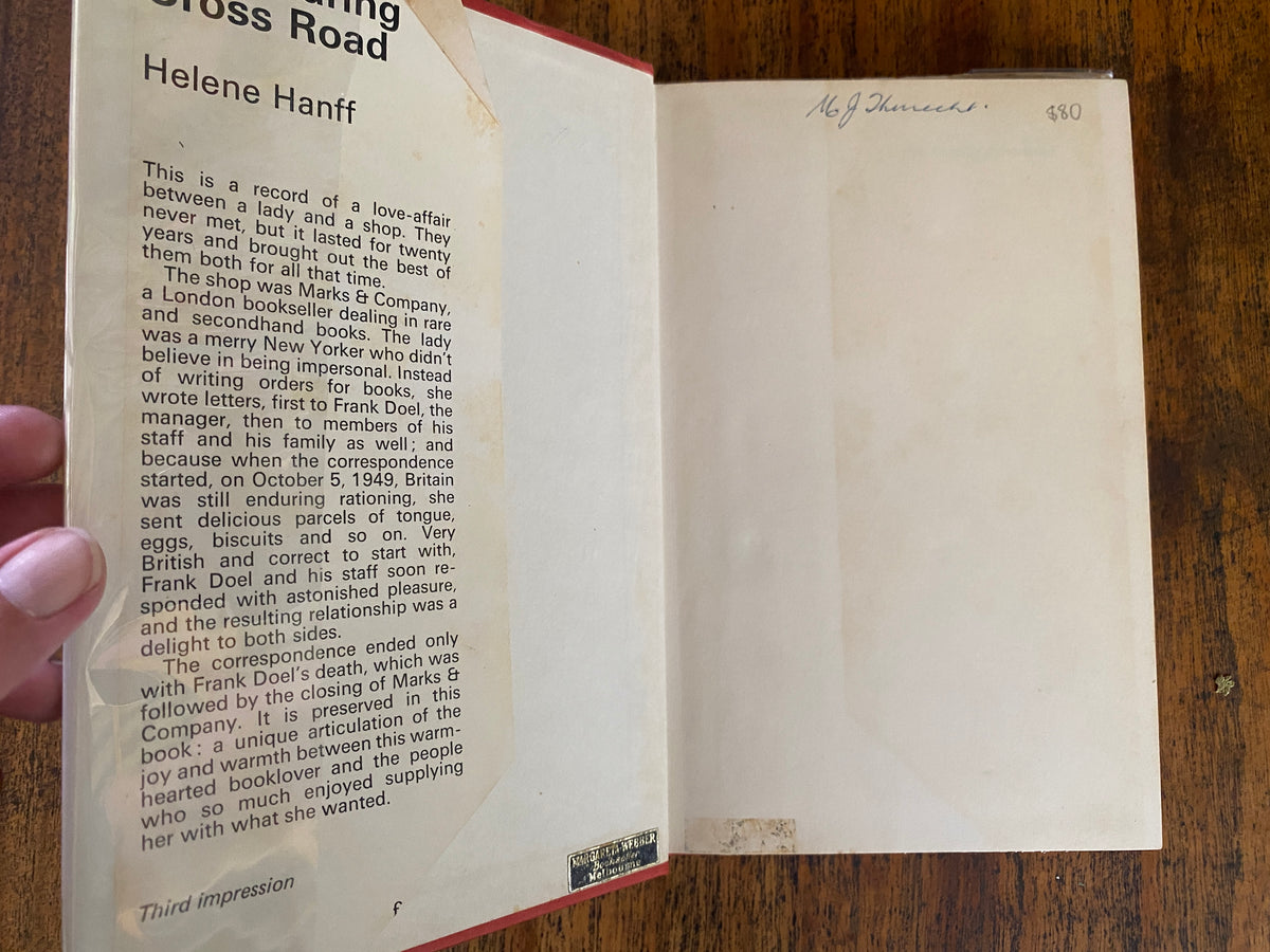 84, Charing Cross Road — Hanff, Helene